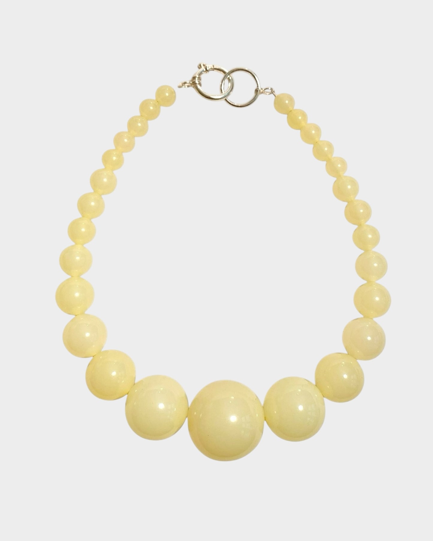 Mega Necklace - Pastel Yellow