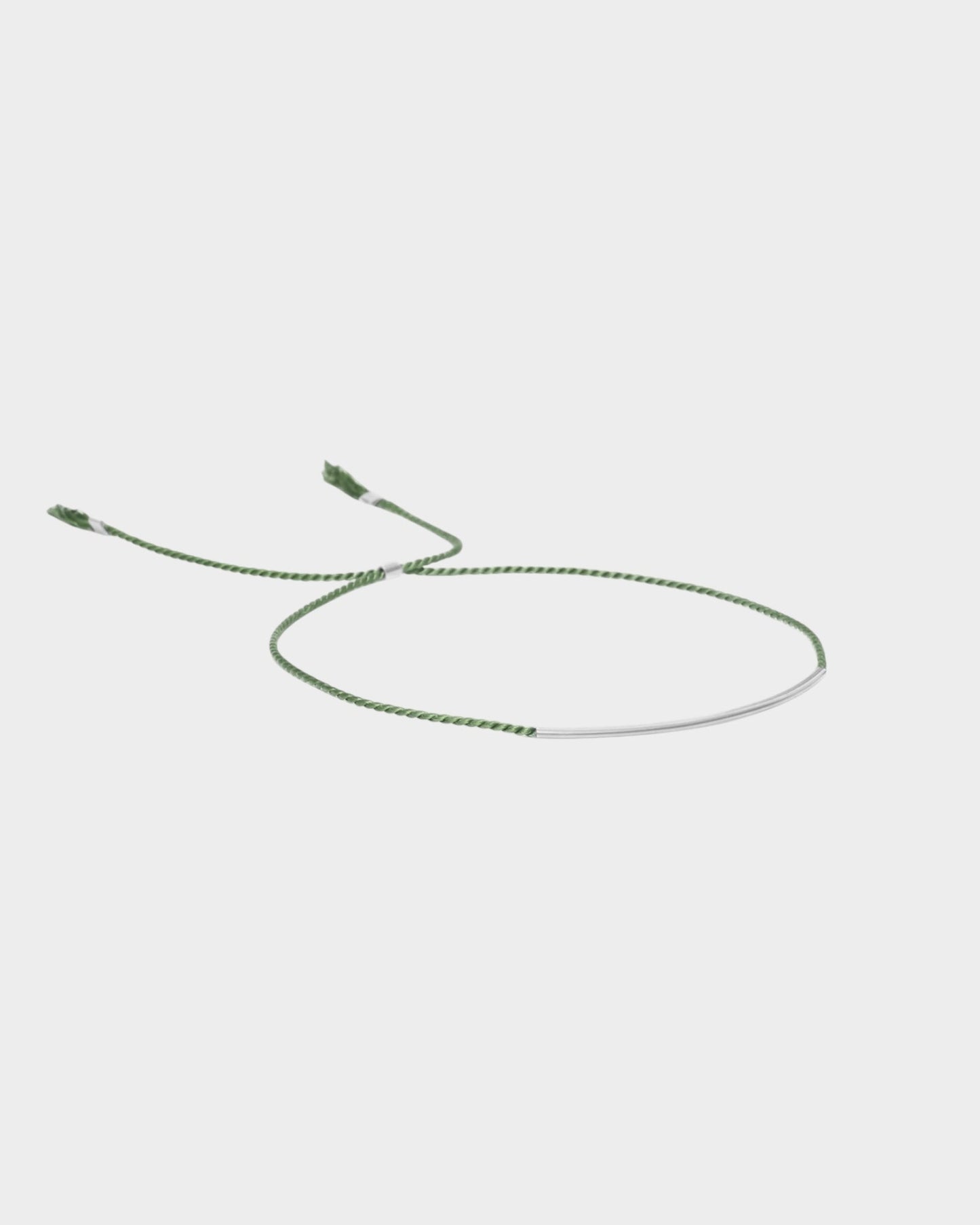 Silk Bracelets - Dark Green