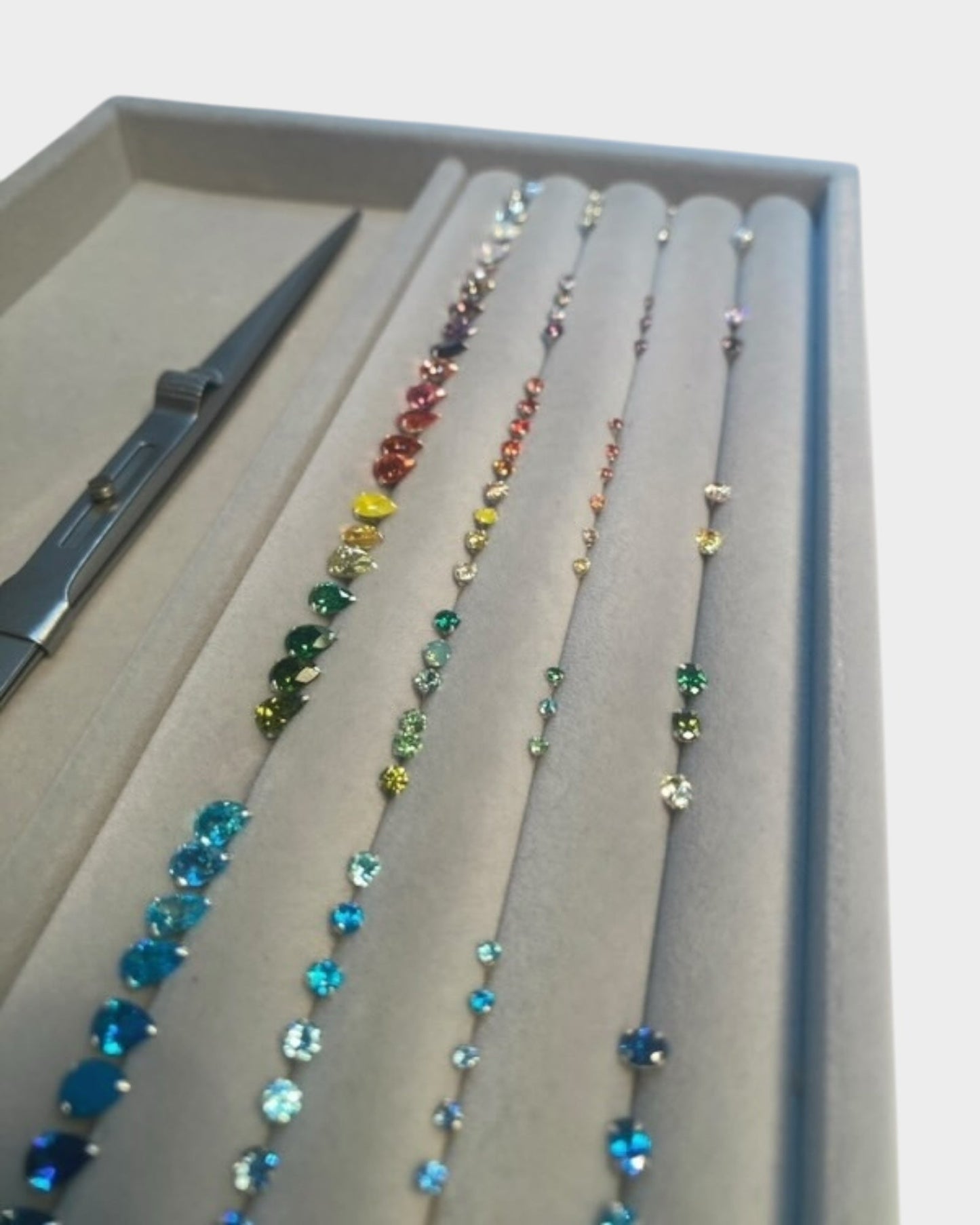 Aura Drops - Opal Yellow - silver - design Yab Studio