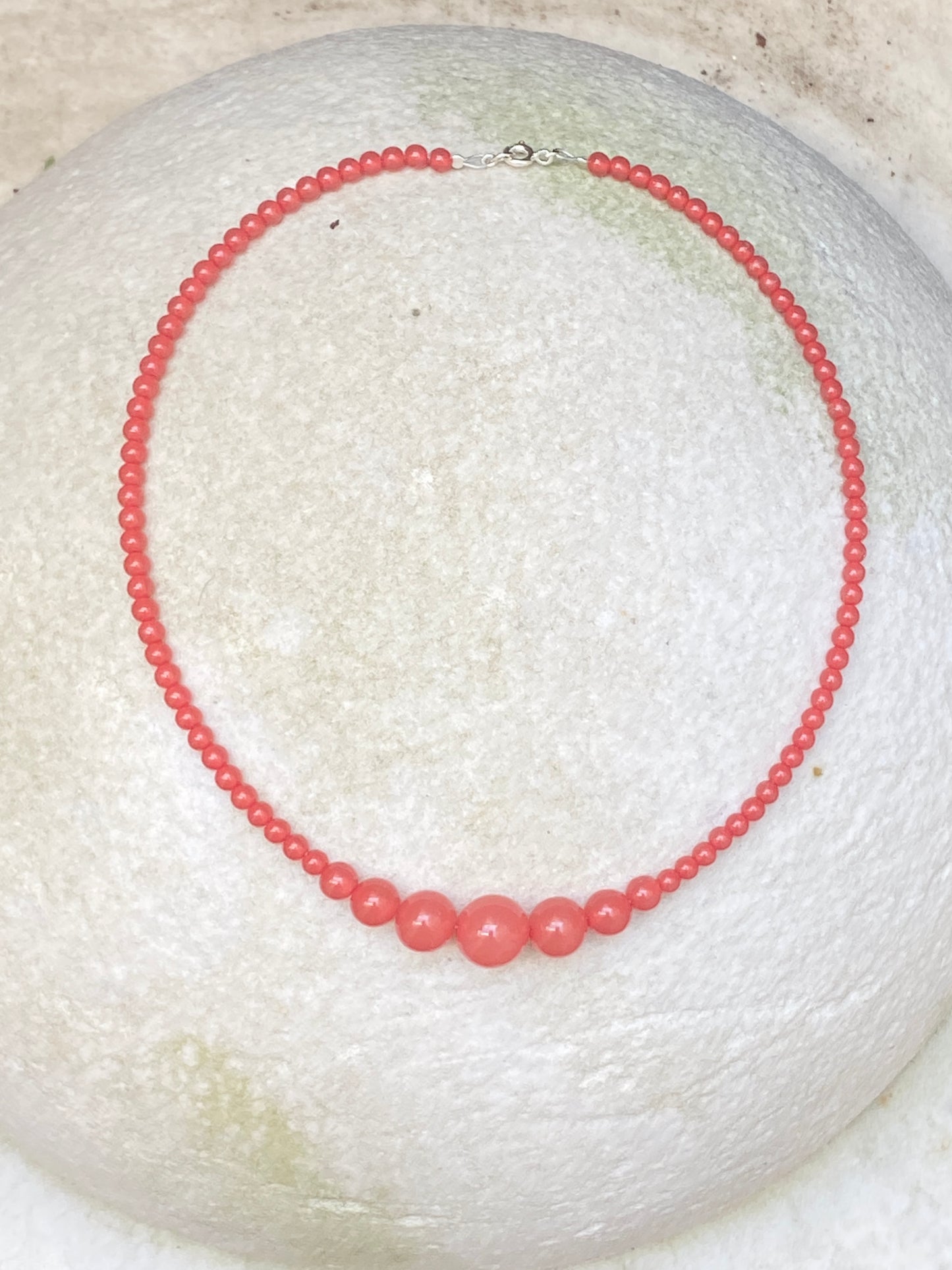 Necklace No3 - Cranberry - Limited jewellery by Lemonade - made by hand in Denmark