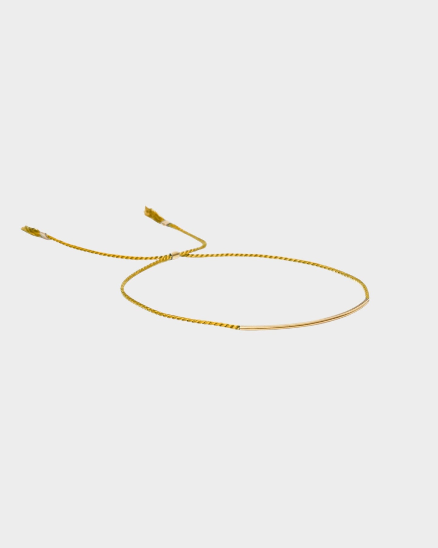 Silk Bracelets - Curry