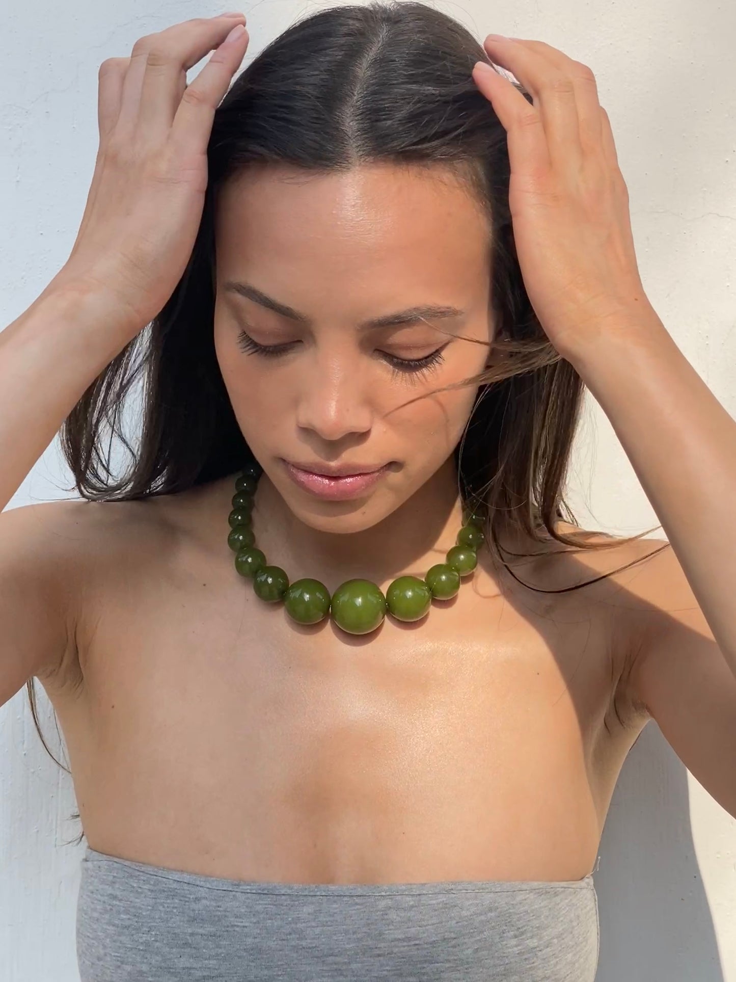 Mega Necklace - Dark Green
