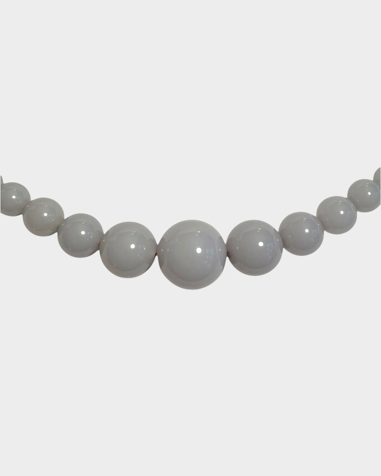 Mega Necklace - Grey - Limited jewellery by Lemonade - made by hand in Denmark