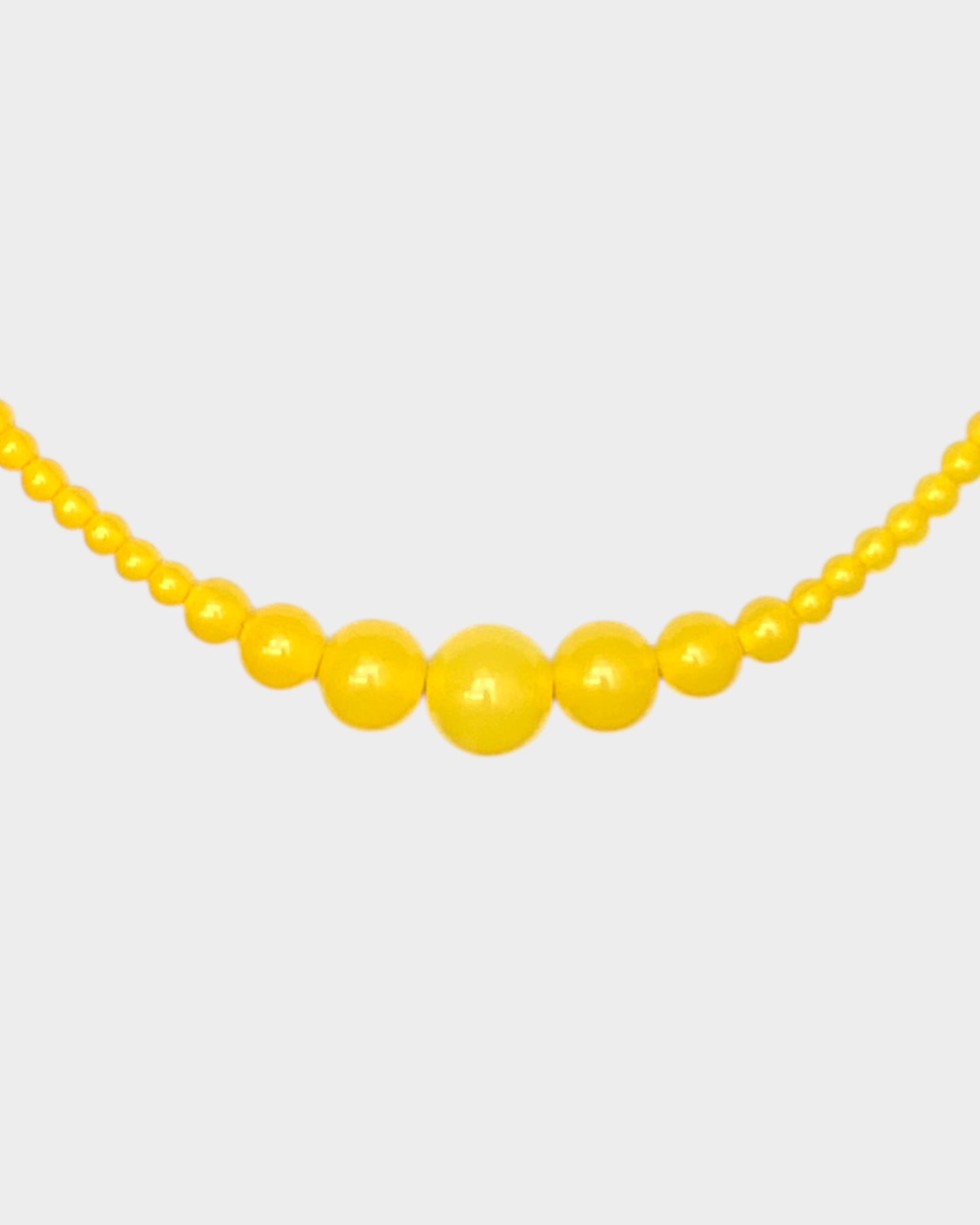 Necklace No3 - Lemon Yellow