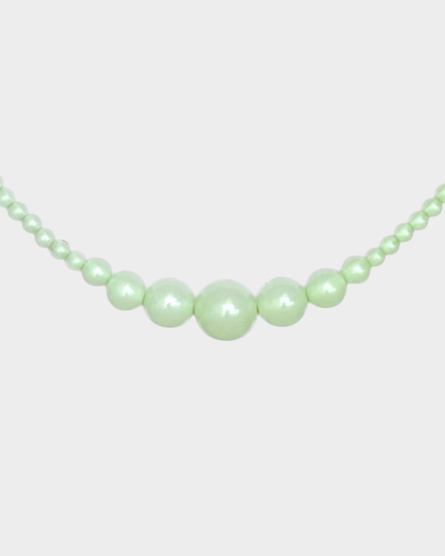Necklace No3 - Pastel Green