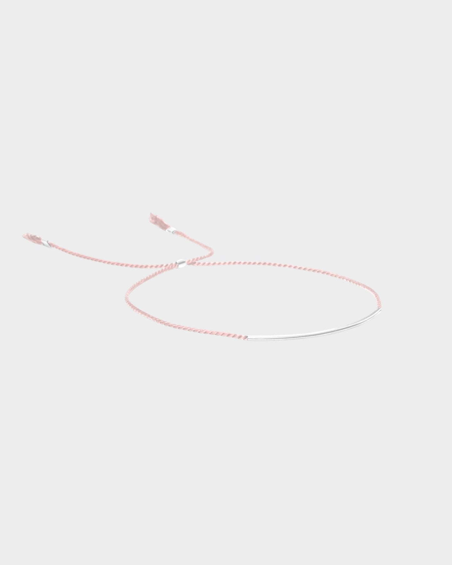 Silk Bracelets - Pink Powder