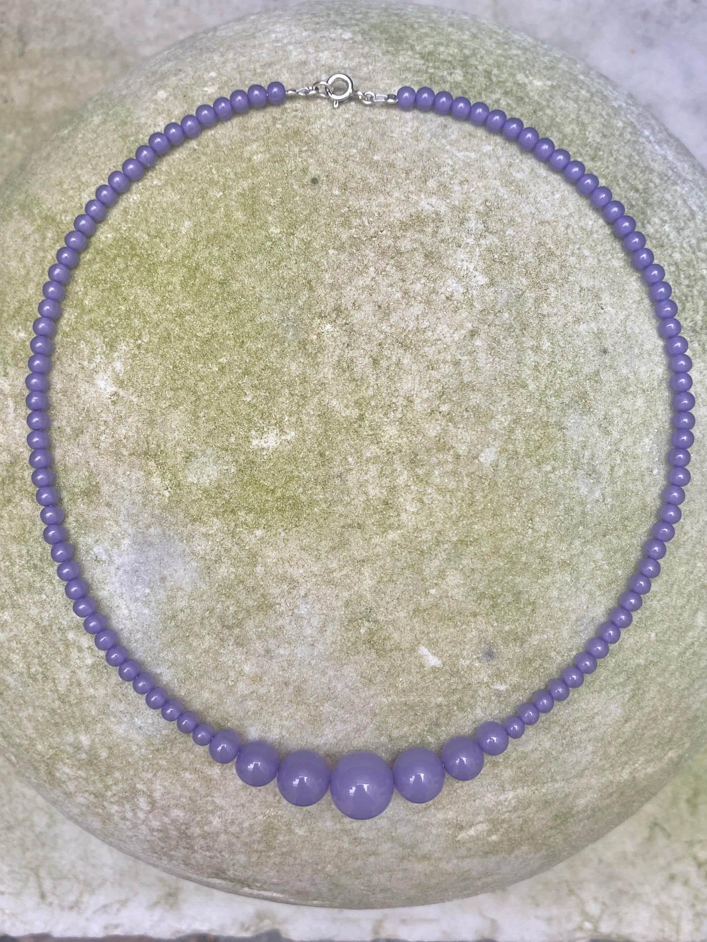 Necklace No3 - Purple - Limited jewellery by Lemonade - made by hand in Denmark