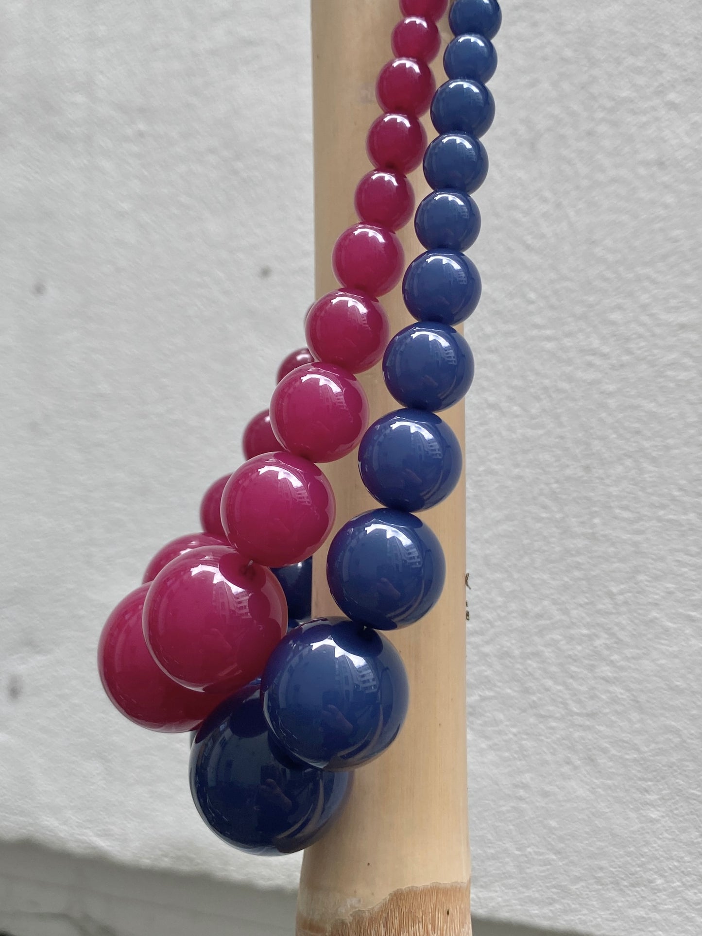 Mega Necklace - Syrah - Limited jewellery by Lemonade - made by hand in Denmark