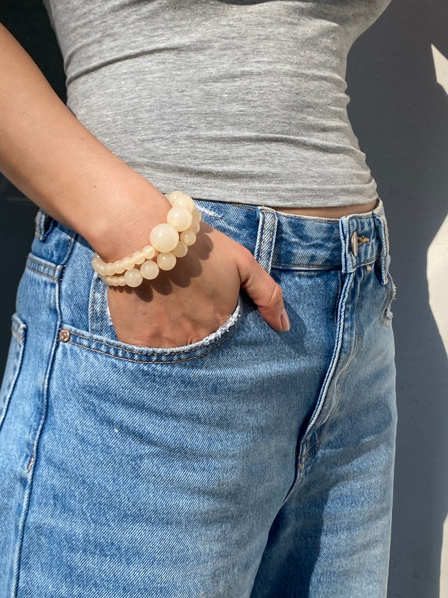 Mega Bracelet - Vanilla