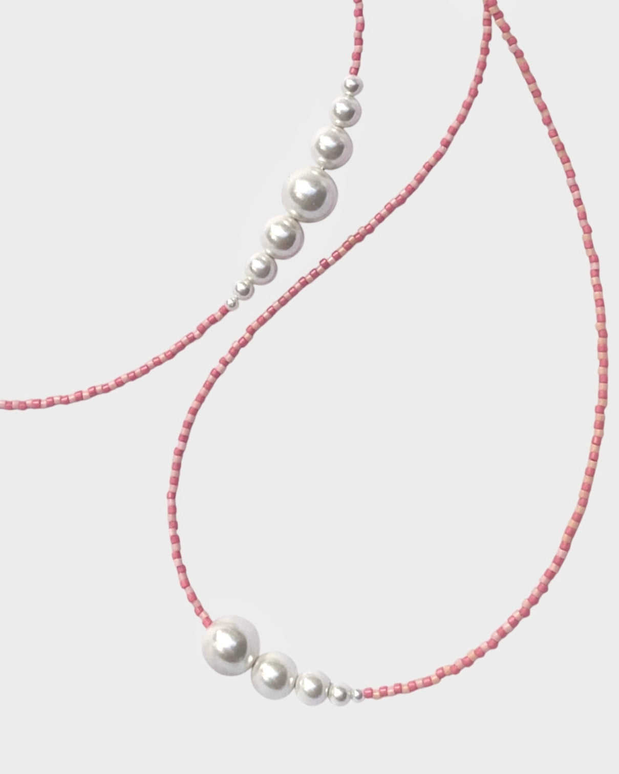 Necklace No7 - Pink & Peach