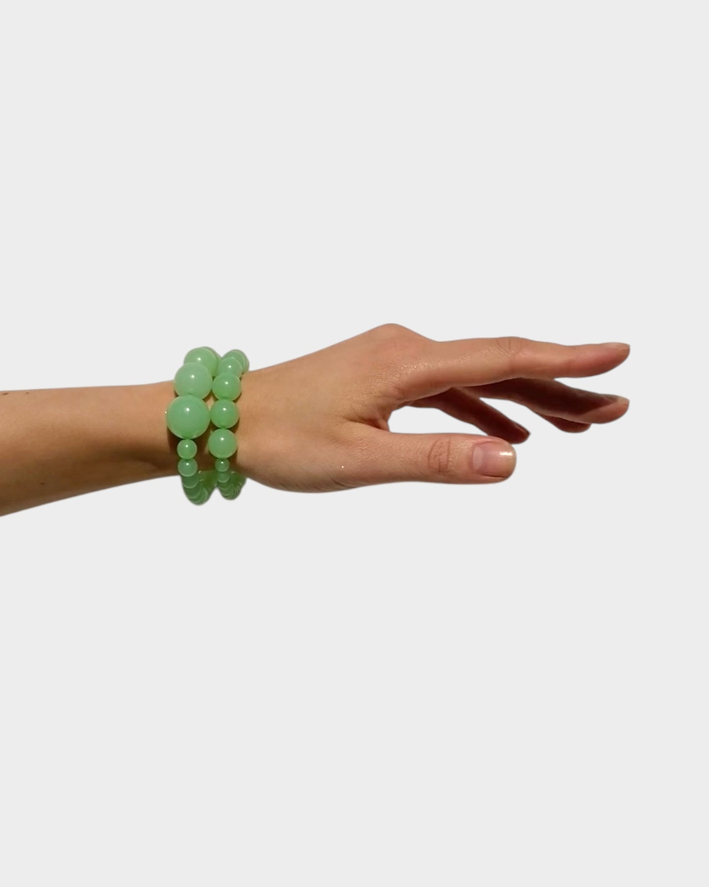 Mega Bracelet - Chrysoprase Green
