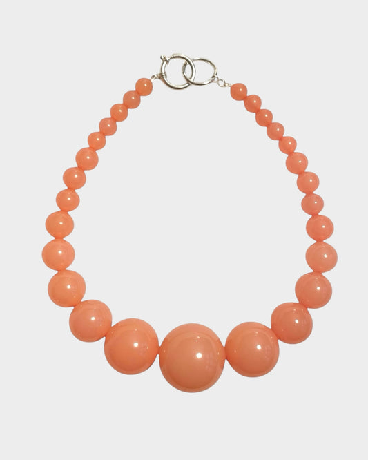 Mega Necklace - Coral