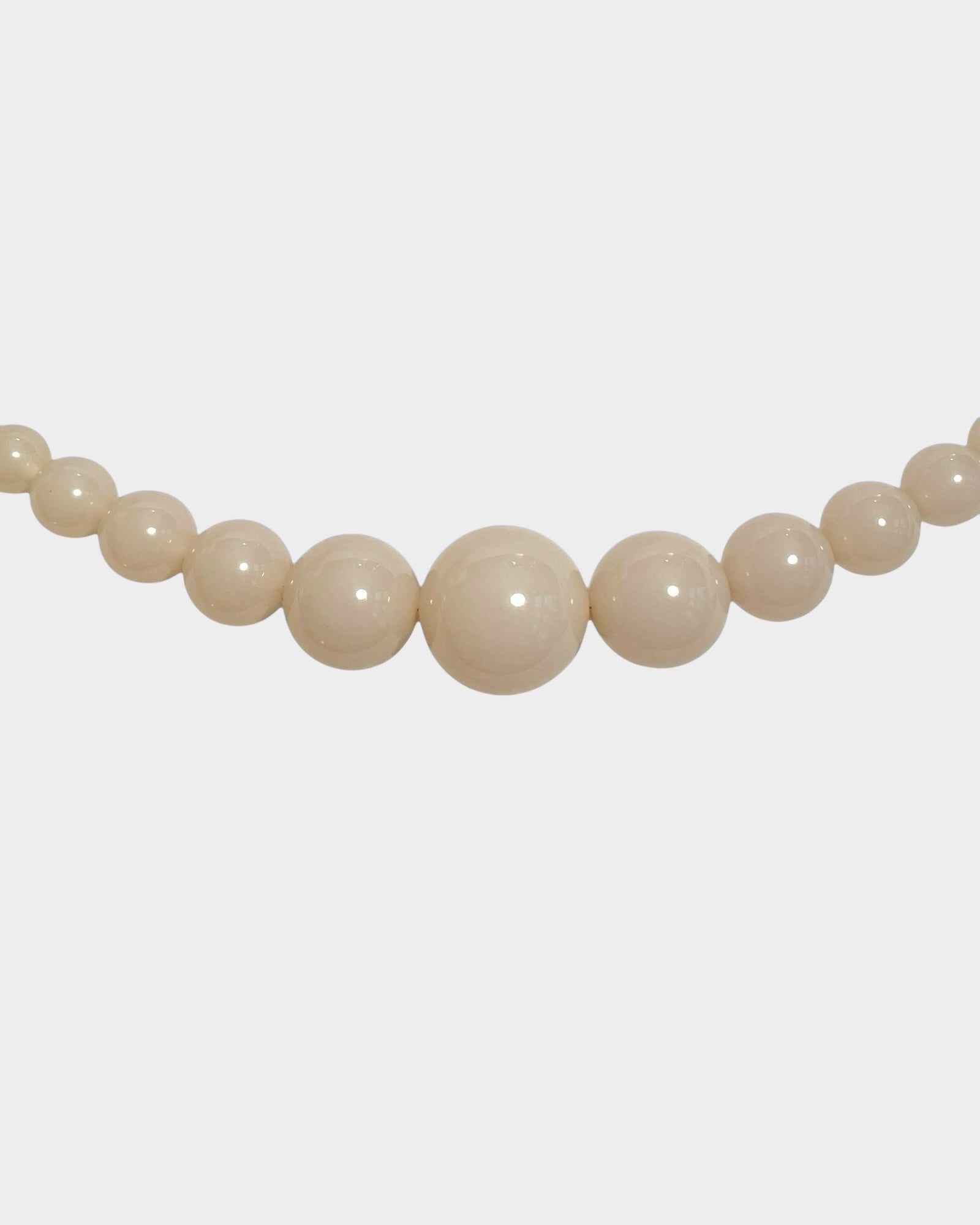 Mega Necklace - Latte - Limited jewellery by Lemonade - made by hand in Denmark