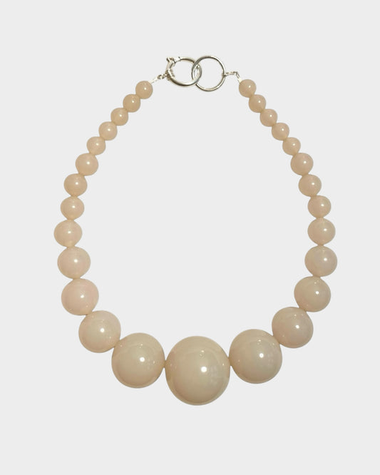 Mega Necklace - Latte - Limited jewellery by Lemonade - made by hand in Denmark