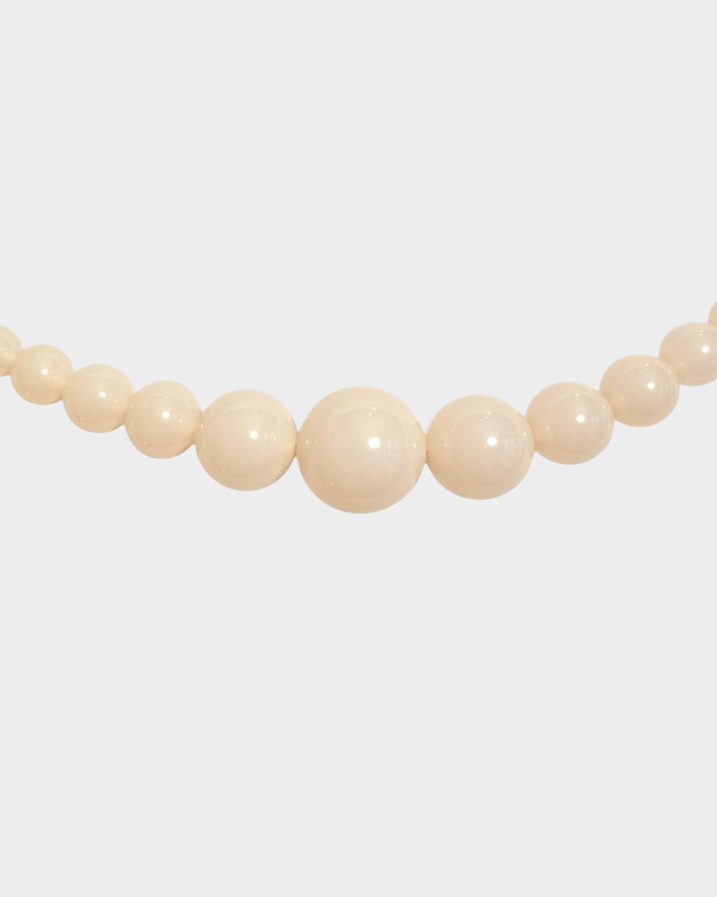 Mega Necklace - Vanilla - Limited jewellery by Lemonade - made by hand in Denmark