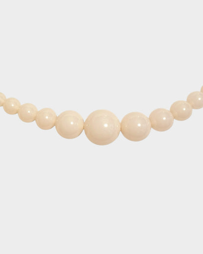 Mega Necklace - Vanilla - Limited jewellery by Lemonade - made by hand in Denmark