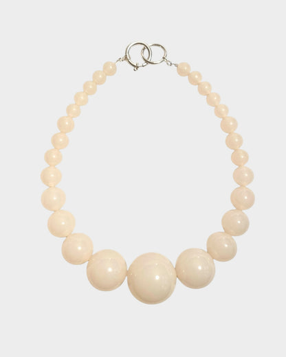 Mega Necklace - Vanilla - Limited jewellery by Lemonade - made by hand in Denmark