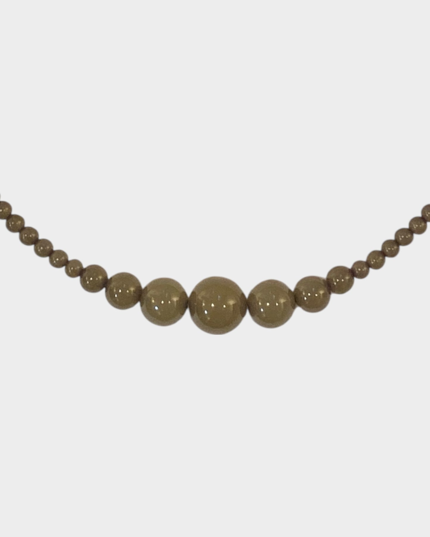 Necklace No3 - Army Green - Limited jewellery by Lemonade - made by hand in Denmark