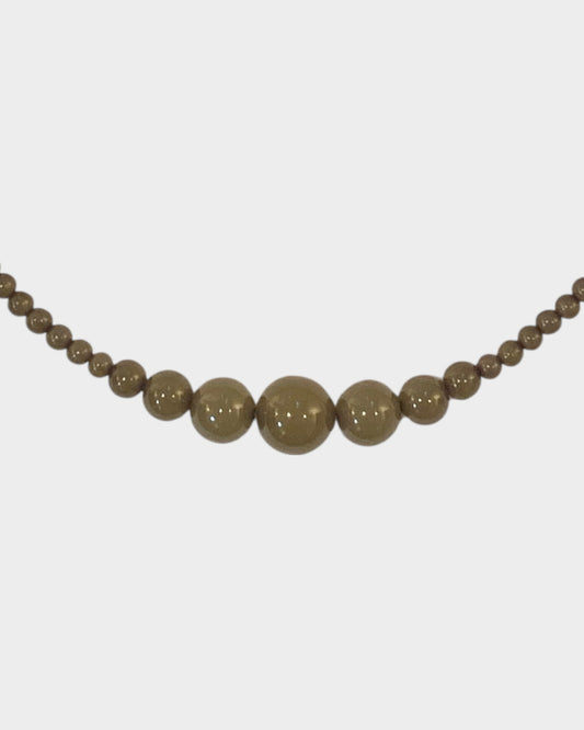 Necklace No3 - Army Green - Limited jewellery by Lemonade - made by hand in Denmark