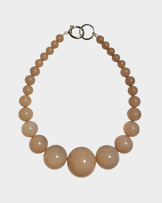 Mega Necklace - Cacao - Limited jewellery by Lemonade - made by hand in Denmark