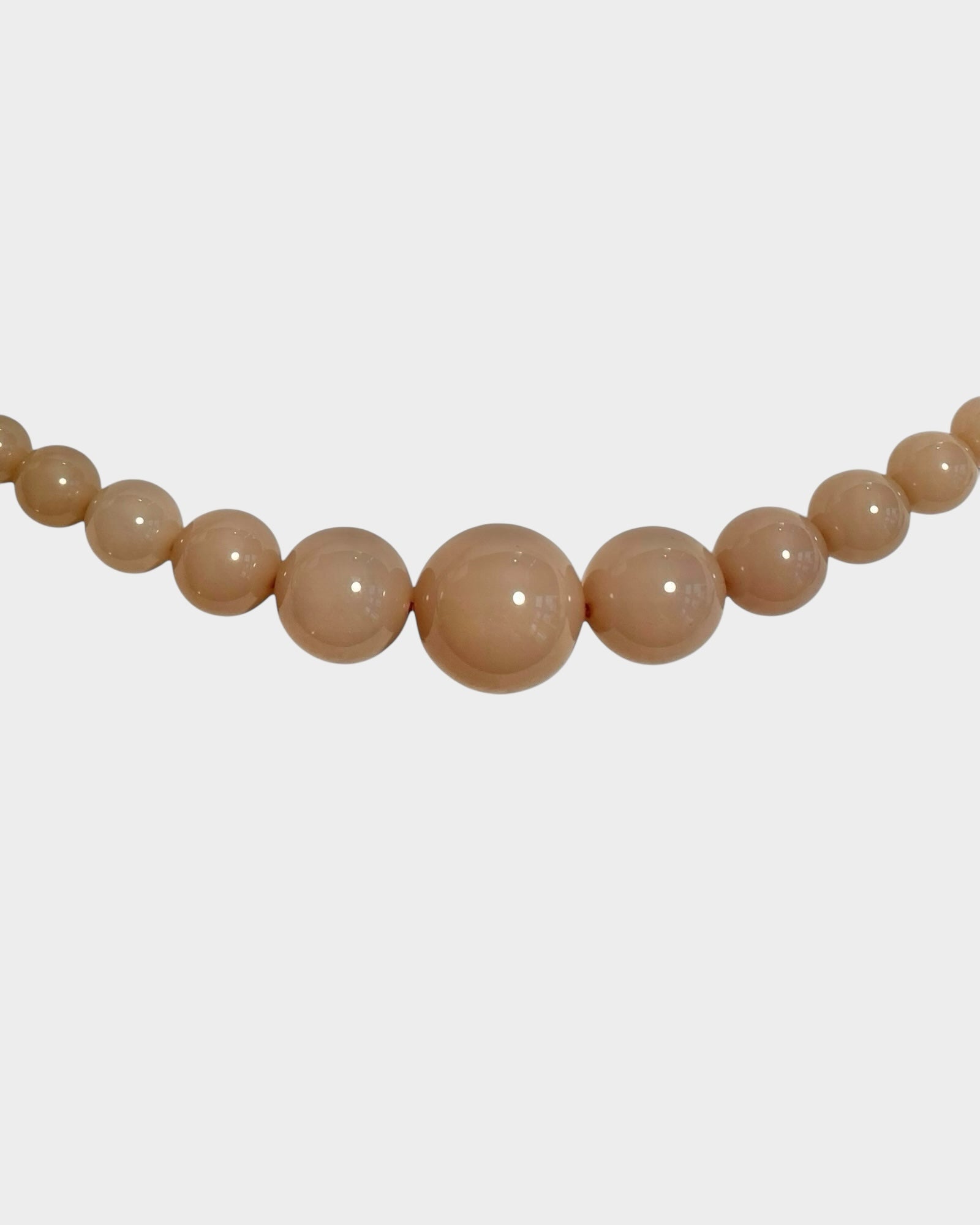 Mega Necklace - Cacao - Limited jewellery by Lemonade - made by hand in Denmark