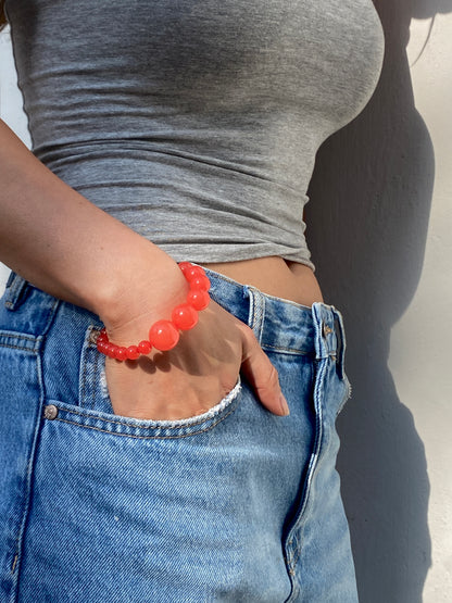 Mega Bracelet - Cranberry