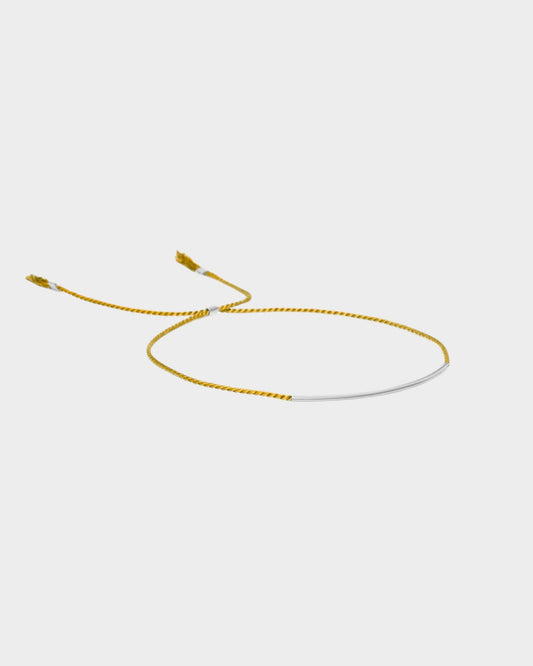 Silk Bracelets - Curry