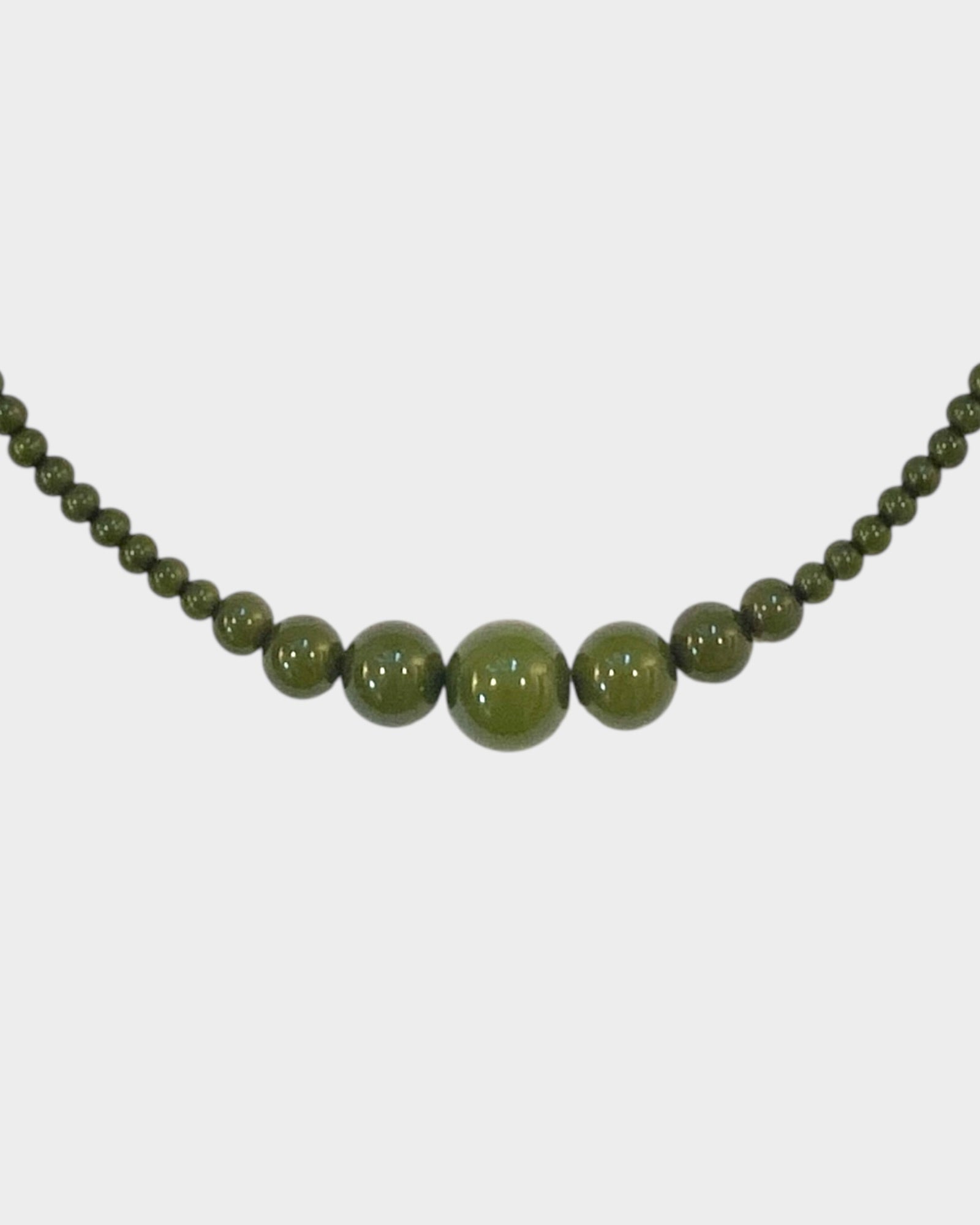 Necklace No3 - Dark Green - Limited jewellery by Lemonade - made by hand in Denmark