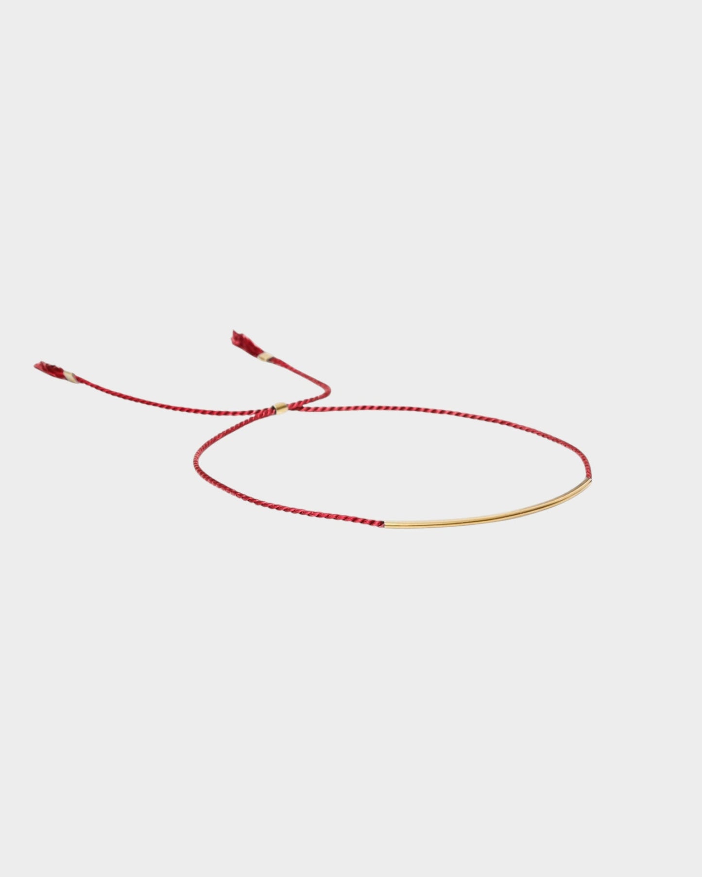 Silk Bracelets - Dark Red