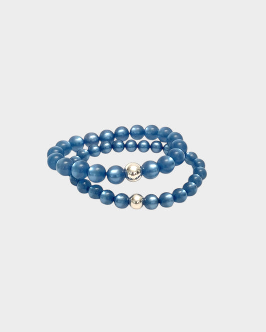 Moon Bracelet - Denim