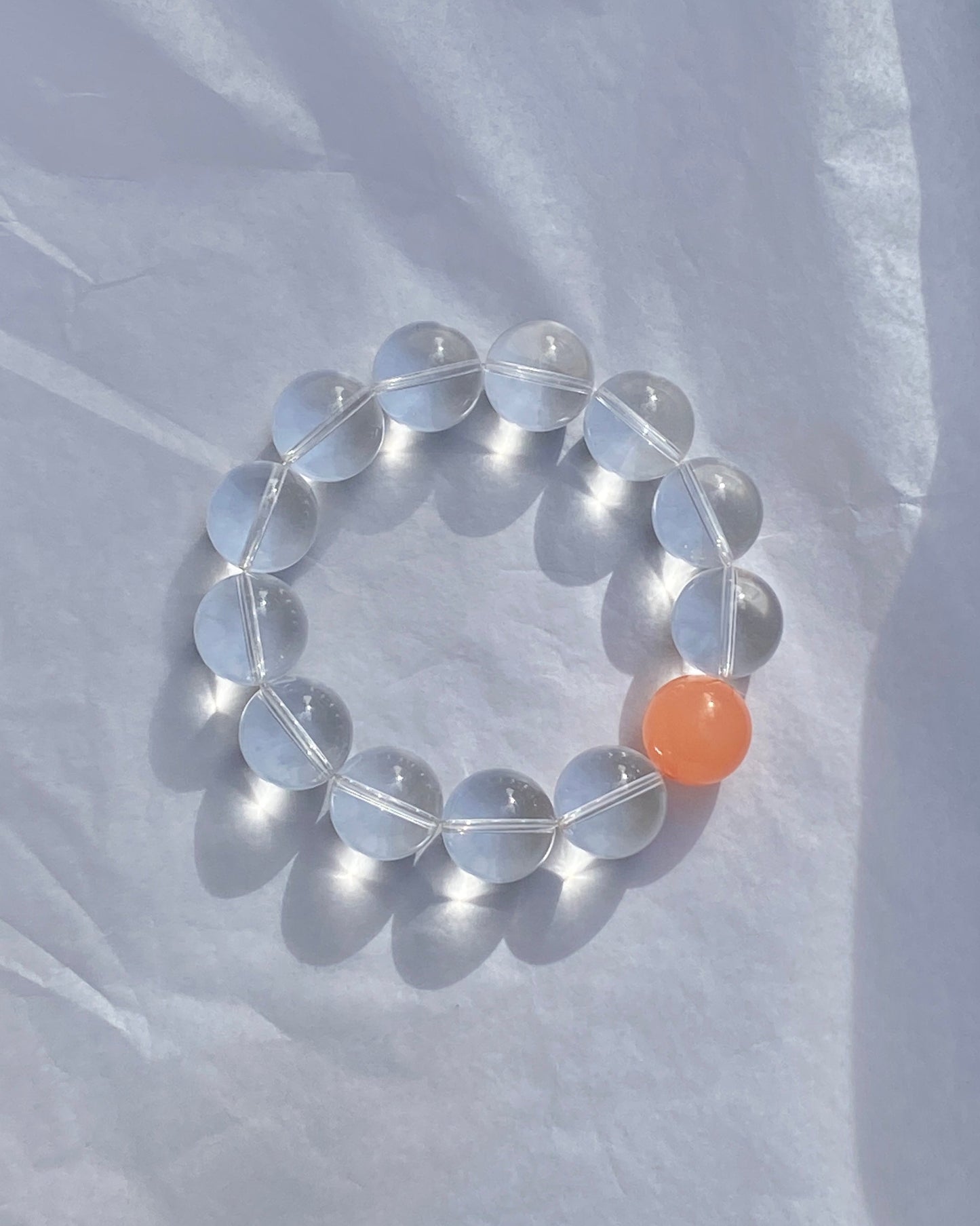 Dot Bracelet No1 - Tangerine