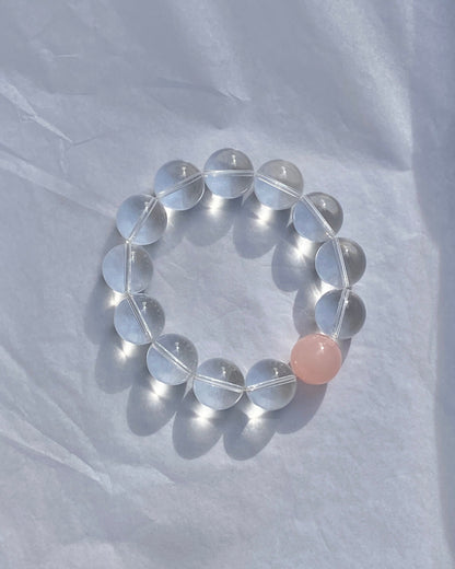 Dot Bracelet No1 - Pink Powder