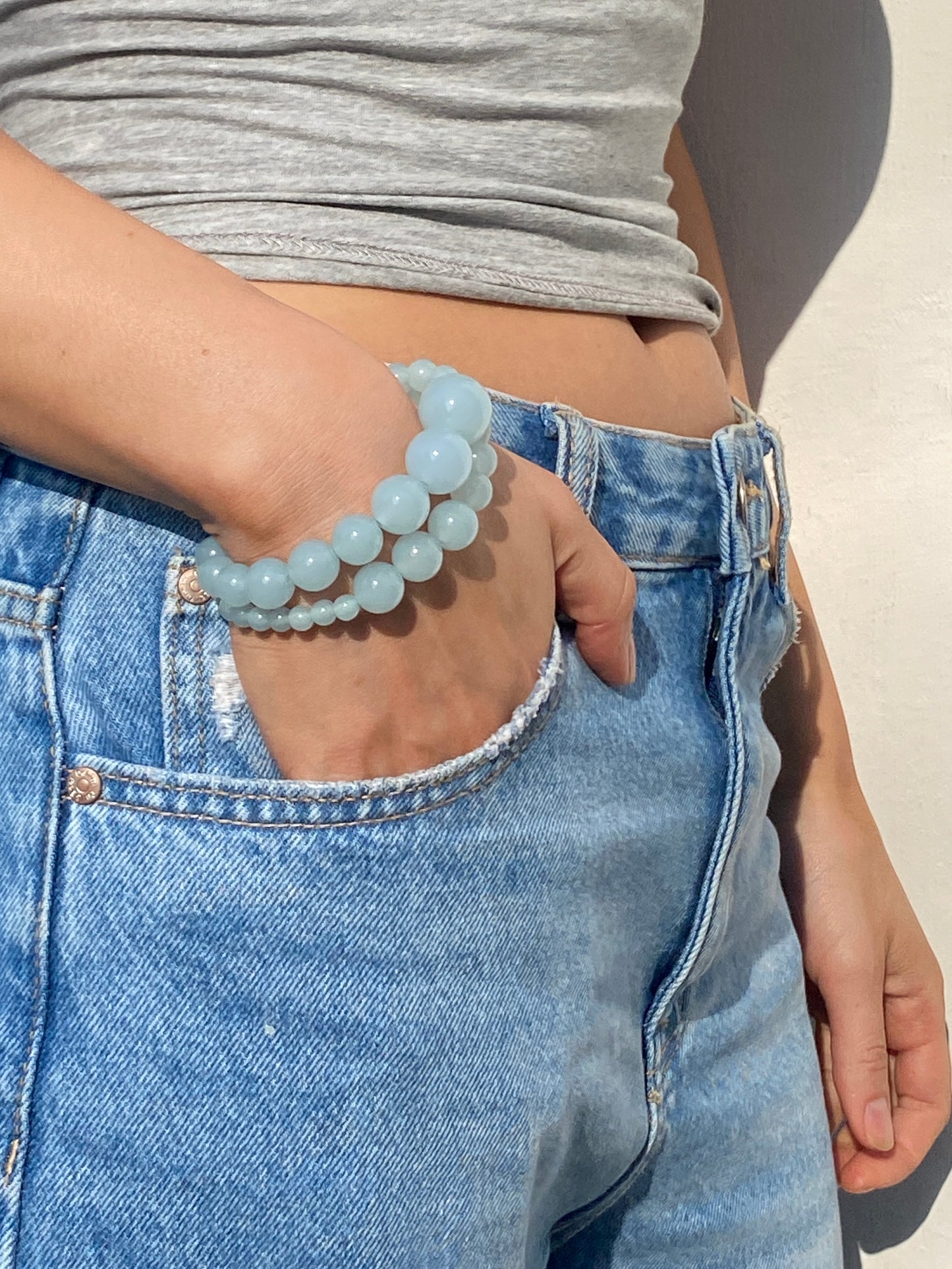 Mega Bracelet - Dove Blue