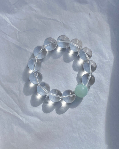Dot Bracelet No1 - Dove Blue
