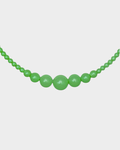 Necklace No3 - Fern Green - Limited jewellery by Lemonade - made by hand in Denmark