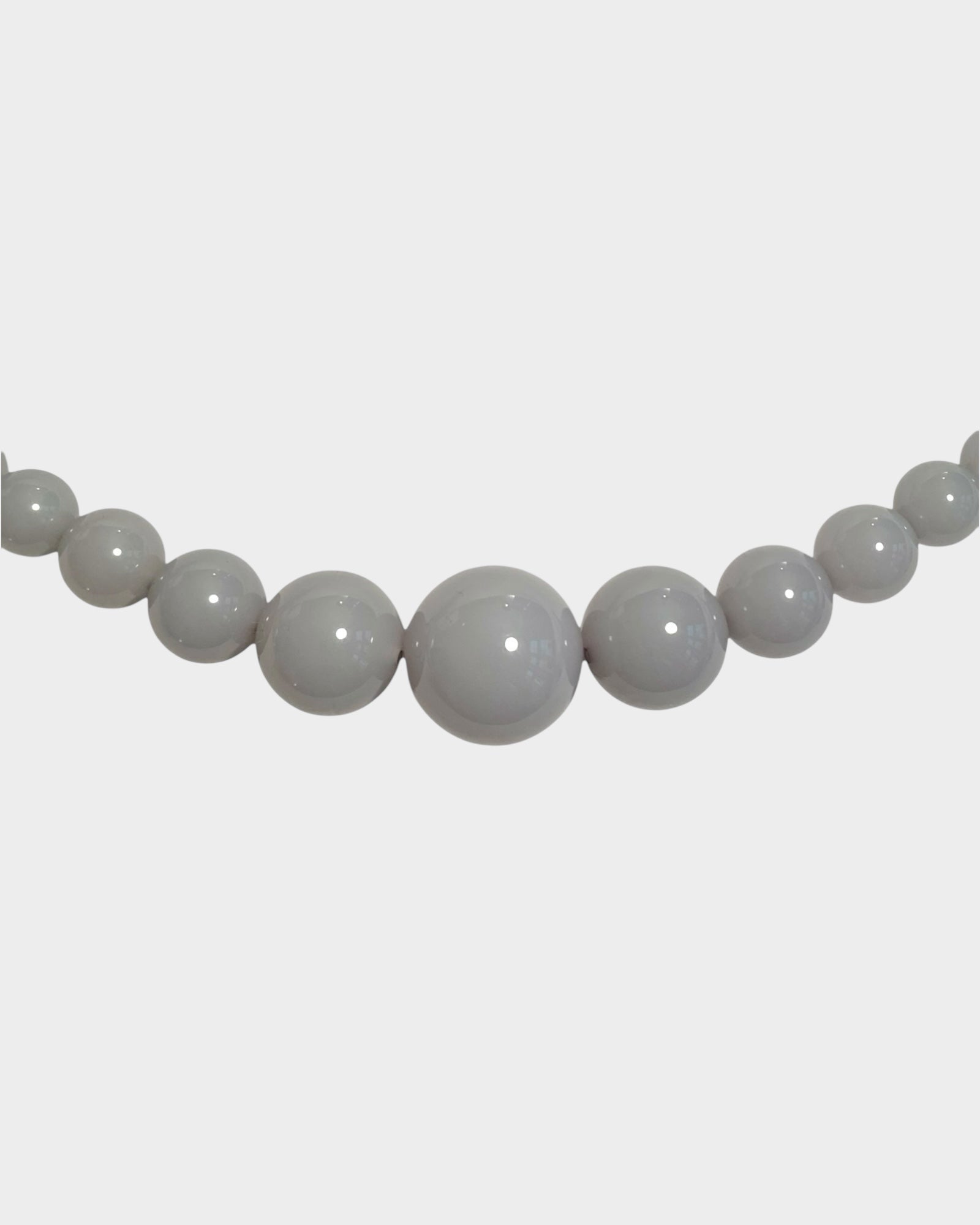 Mega Necklace - Grey - Limited jewellery by Lemonade - made by hand in Denmark