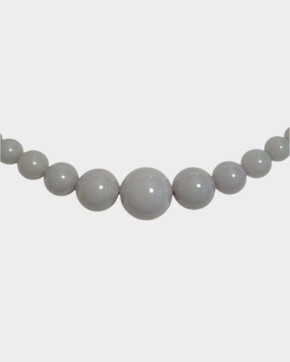 Mega Necklace - Grey - Limited jewellery by Lemonade - made by hand in Denmark