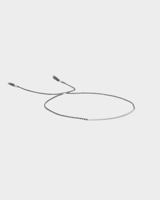 Silk Bracelets - Grey