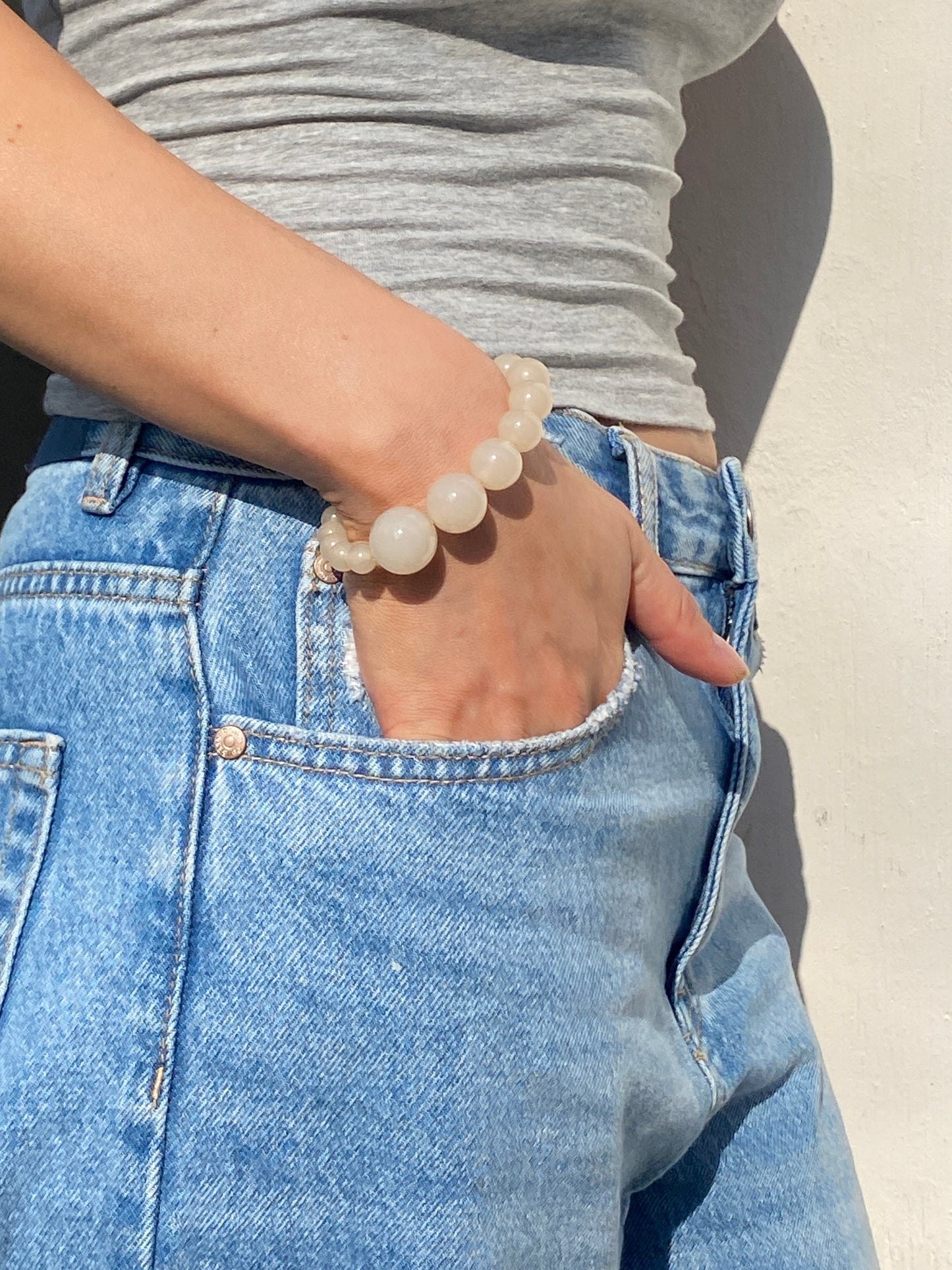 Mega Bracelet - Latte