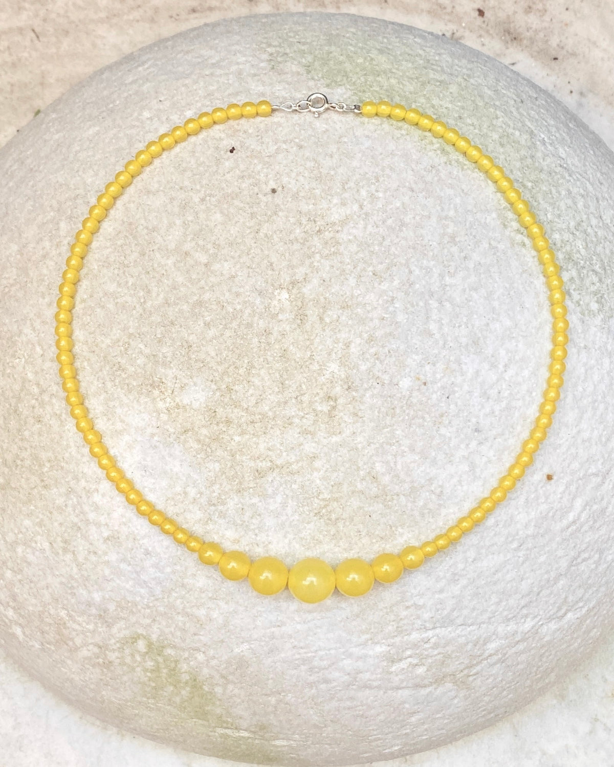 Necklace No3 - Lemon Yellow