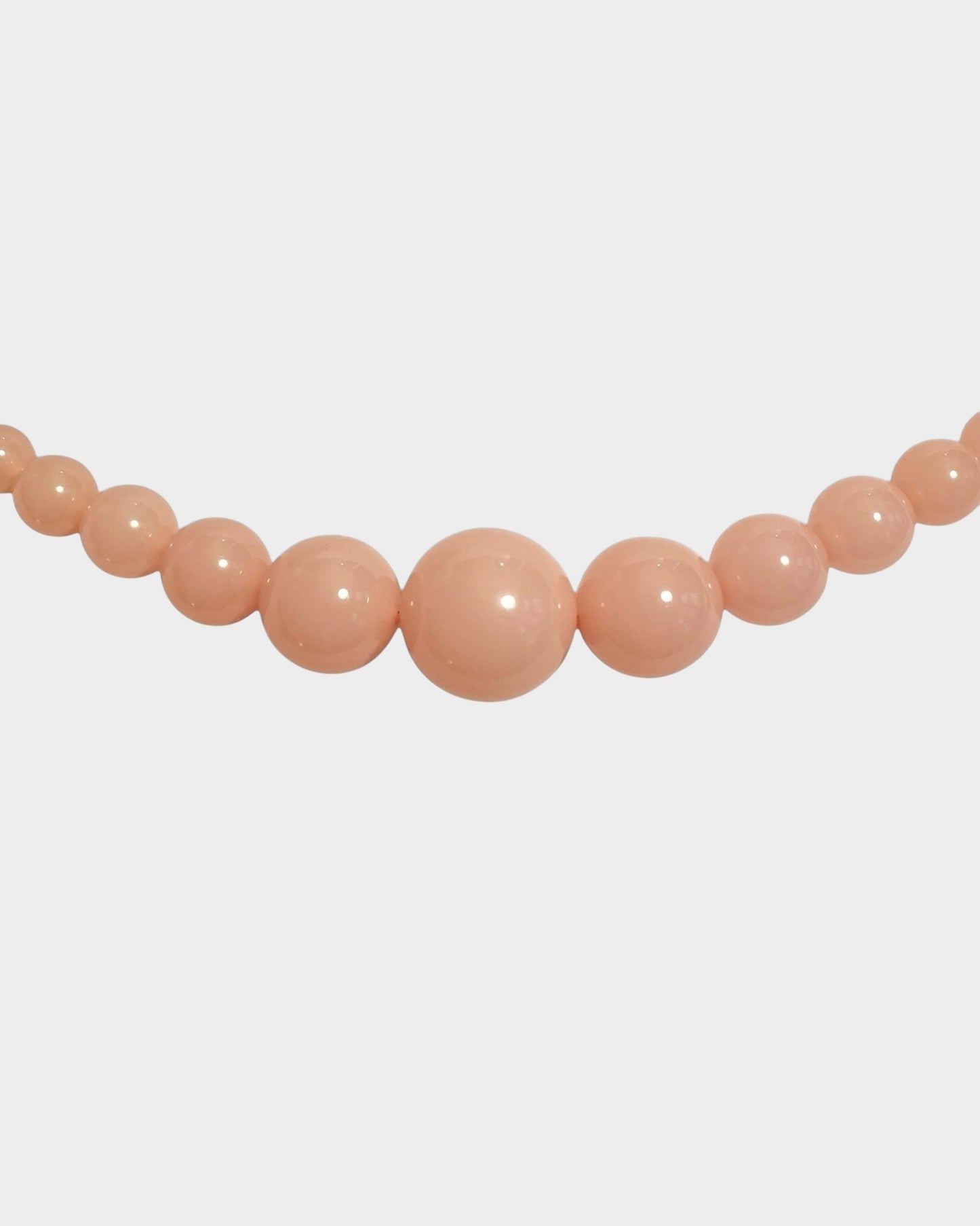 Mega Necklace - Light Coral - Limited jewellery by Lemonade - made by hand in Denmark