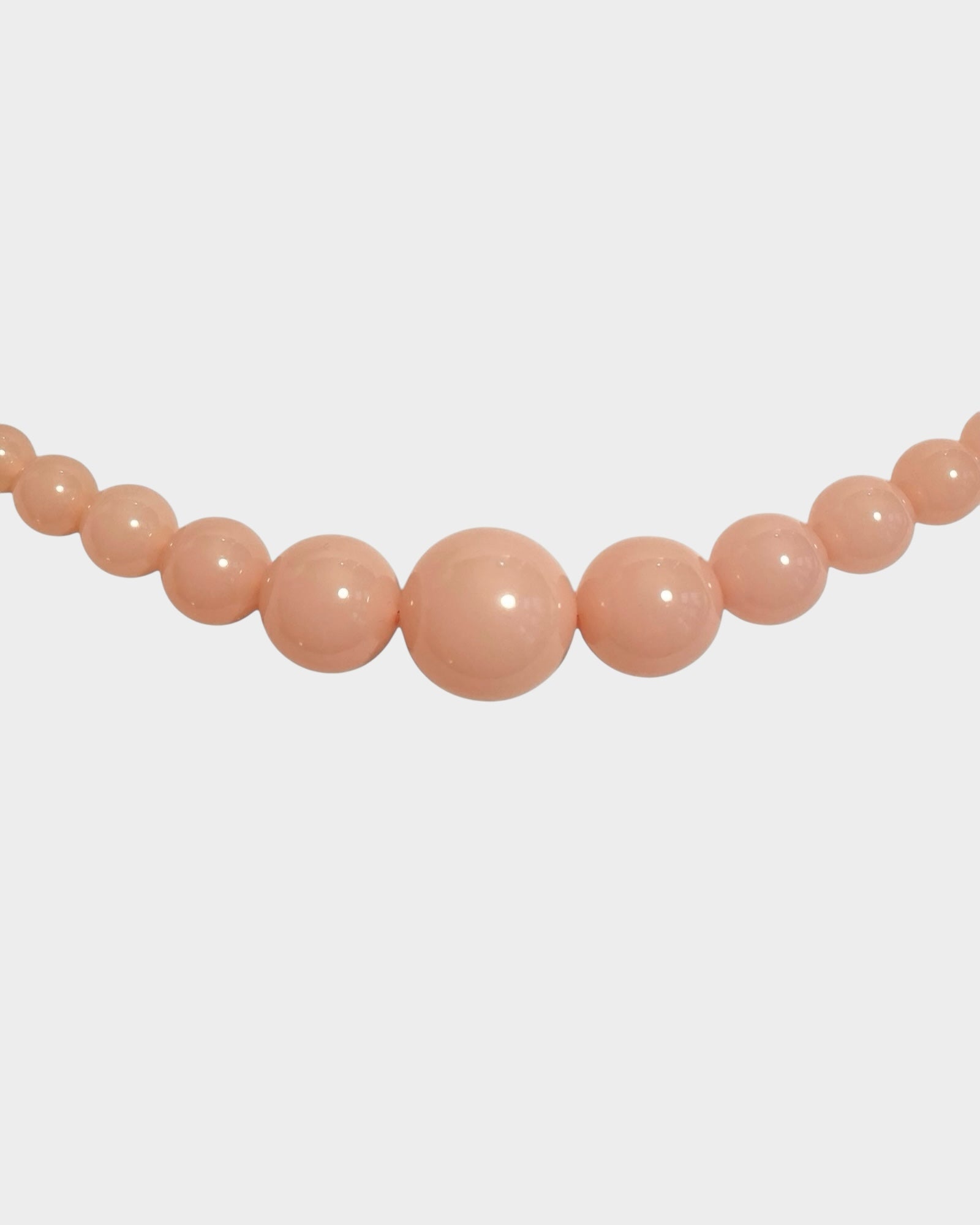 Mega Necklace - Light Coral - Limited jewellery by Lemonade - made by hand in Denmark