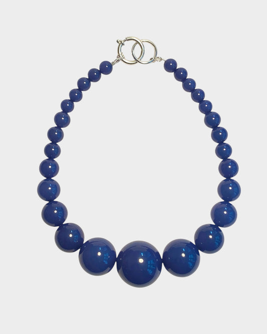 Mega Necklace - Midnight Blue - Limited jewellery by Lemonade - made by hand in Denmark
