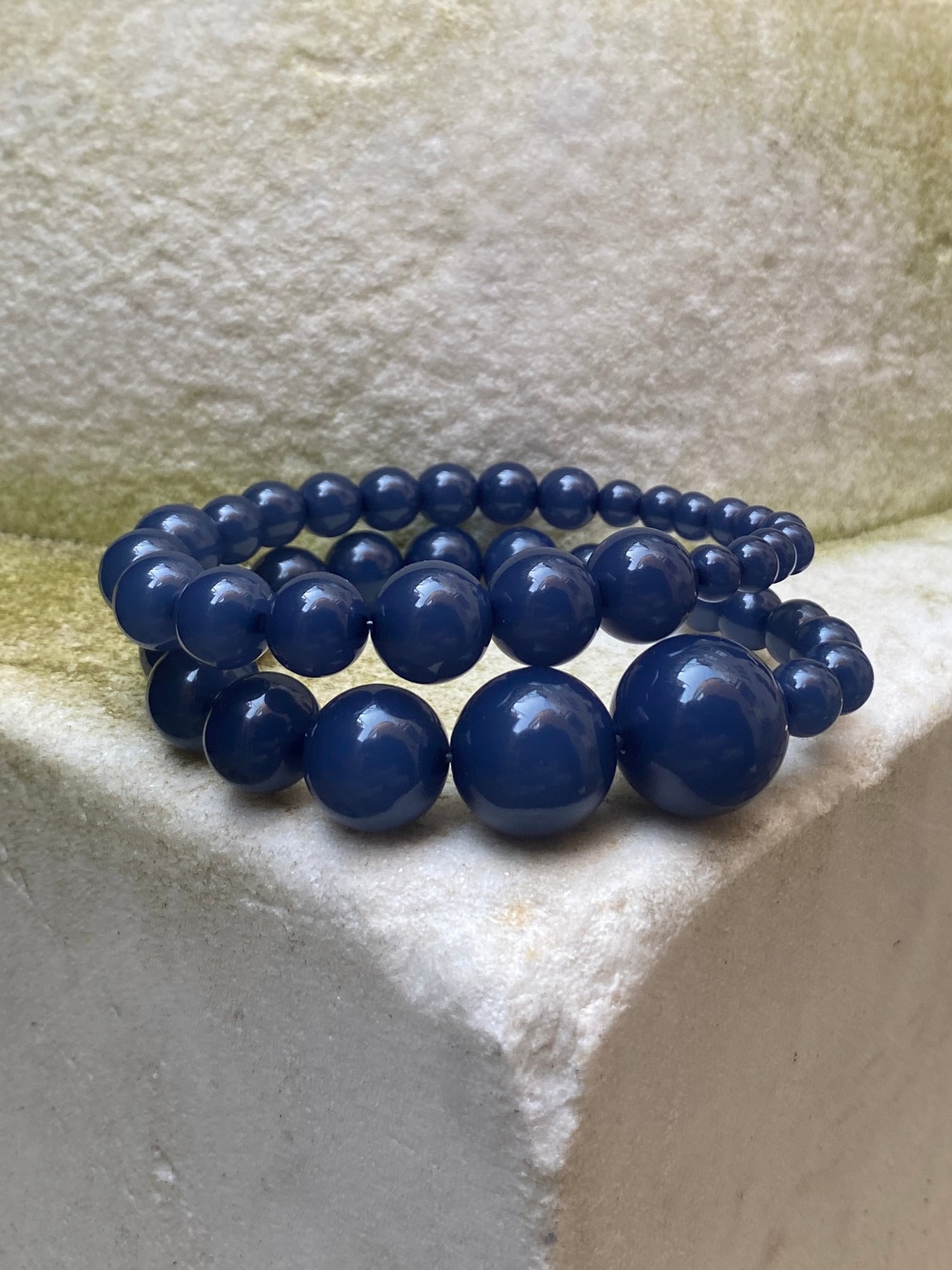 Mega Bracelet - Midnight Blue - Limited jewellery by Lemonade - made by hand in Denmark