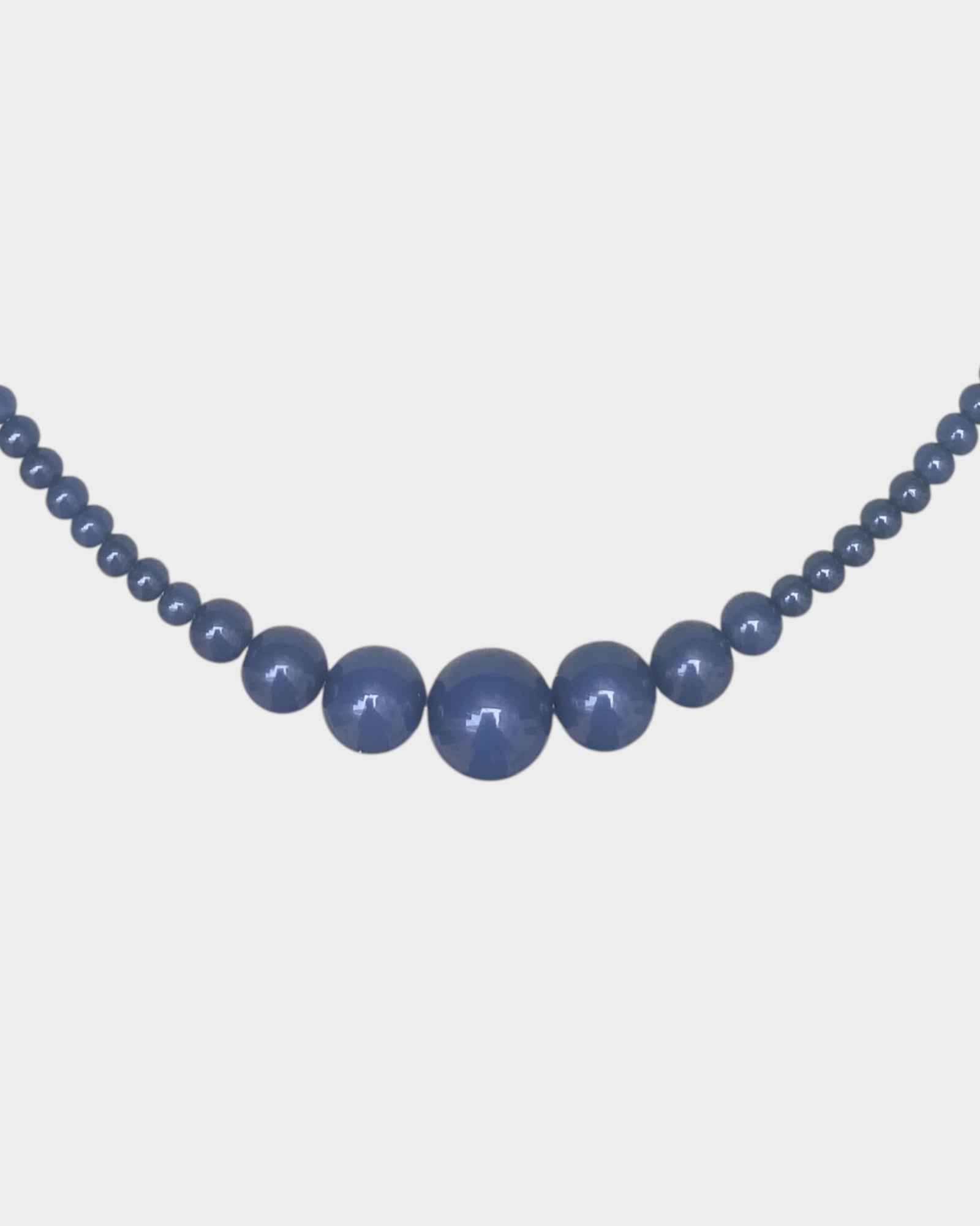Necklace No3 - Midnight Blue - Limited jewellery by Lemonade - made by hand in Denmark