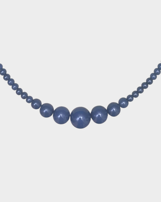 Necklace No3 - Midnight Blue - Limited jewellery by Lemonade - made by hand in Denmark