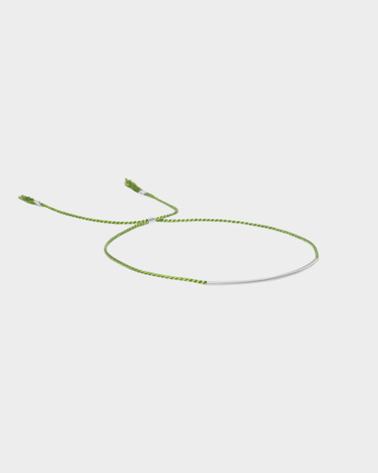 Silk Bracelets - Olive Green