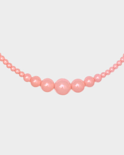 Necklace No3 - Orange Rose - Limited jewellery by Lemonade - made by hand in Denmark