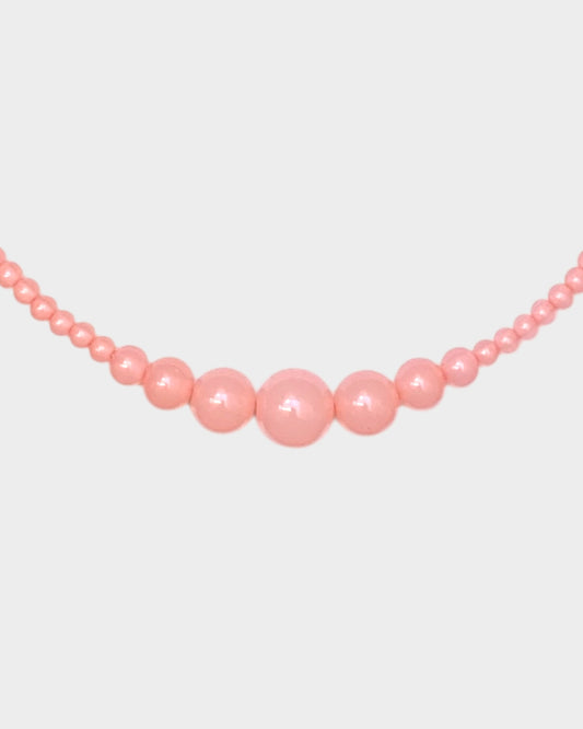 Necklace No3 - Orange Rose - Limited jewellery by Lemonade - made by hand in Denmark