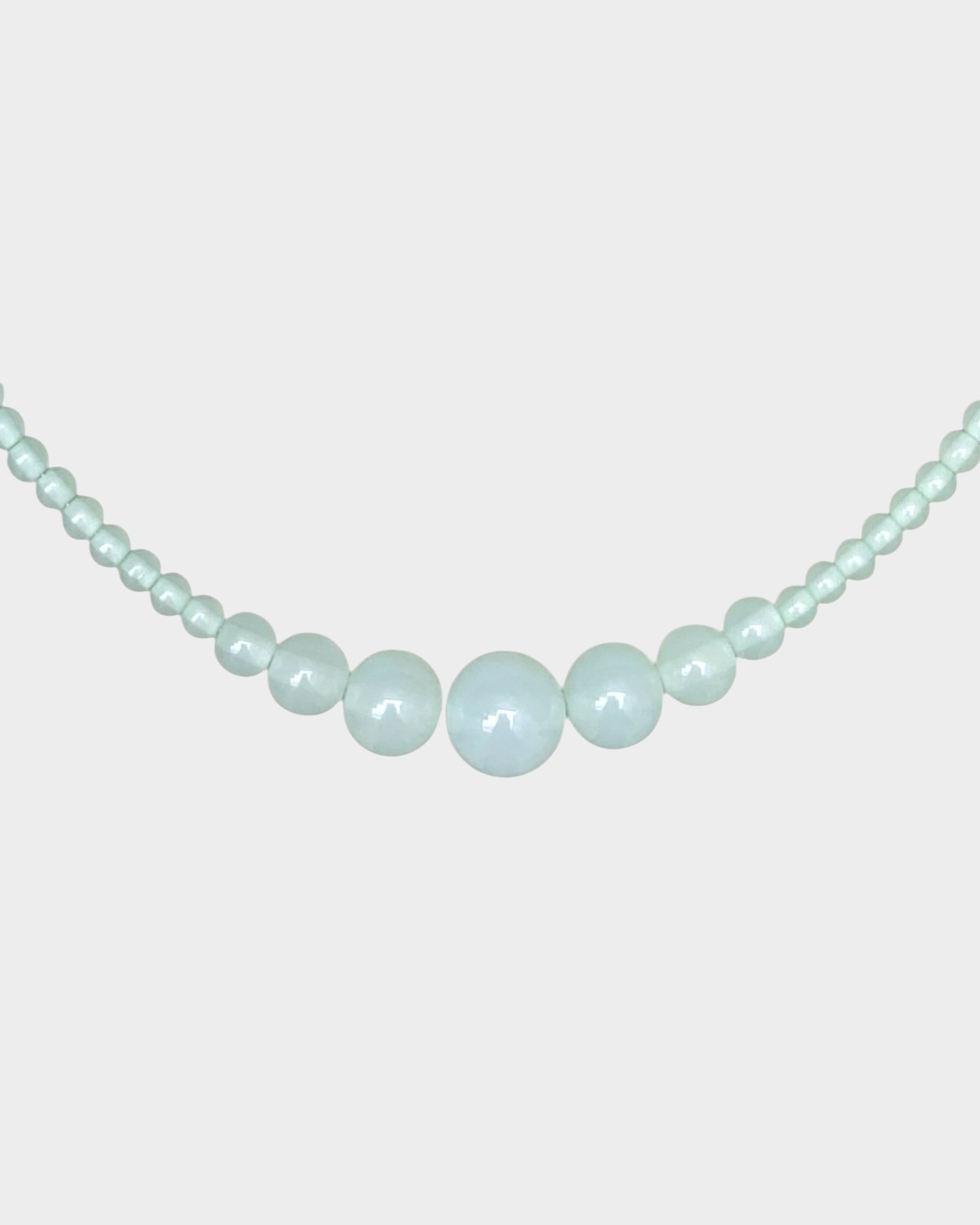 Necklace No3 - Pastel Green - Limited jewellery by Lemonade - made by hand in Denmark